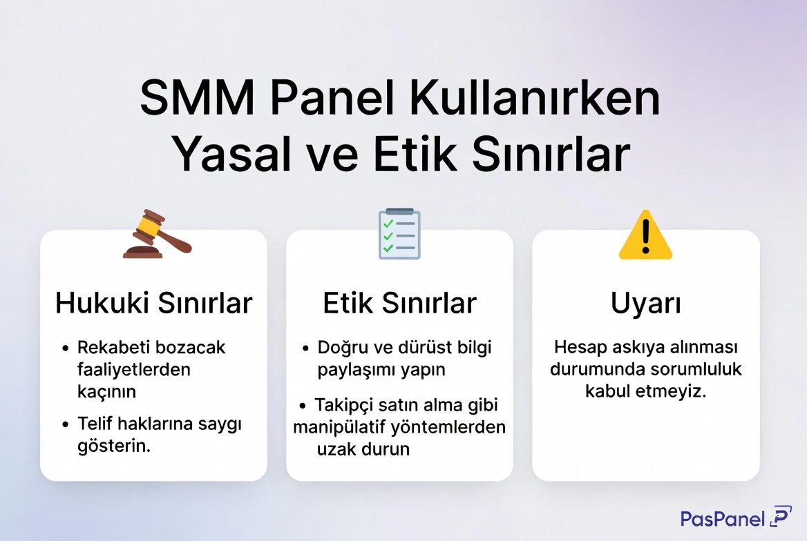 SMM Panel Yasal Etik