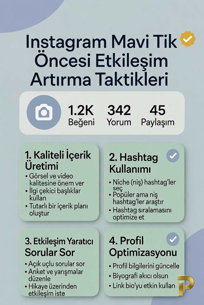 Instagram Mavi Tik Öncesi Etkileşim Artırma Taktikleri