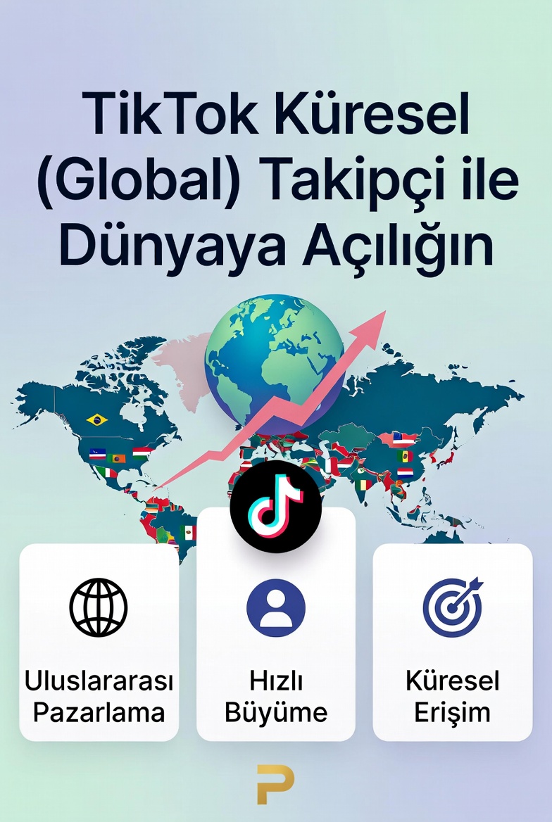 TikTok Küresel (Global) Takipçi ile Dünyaya Açılın
