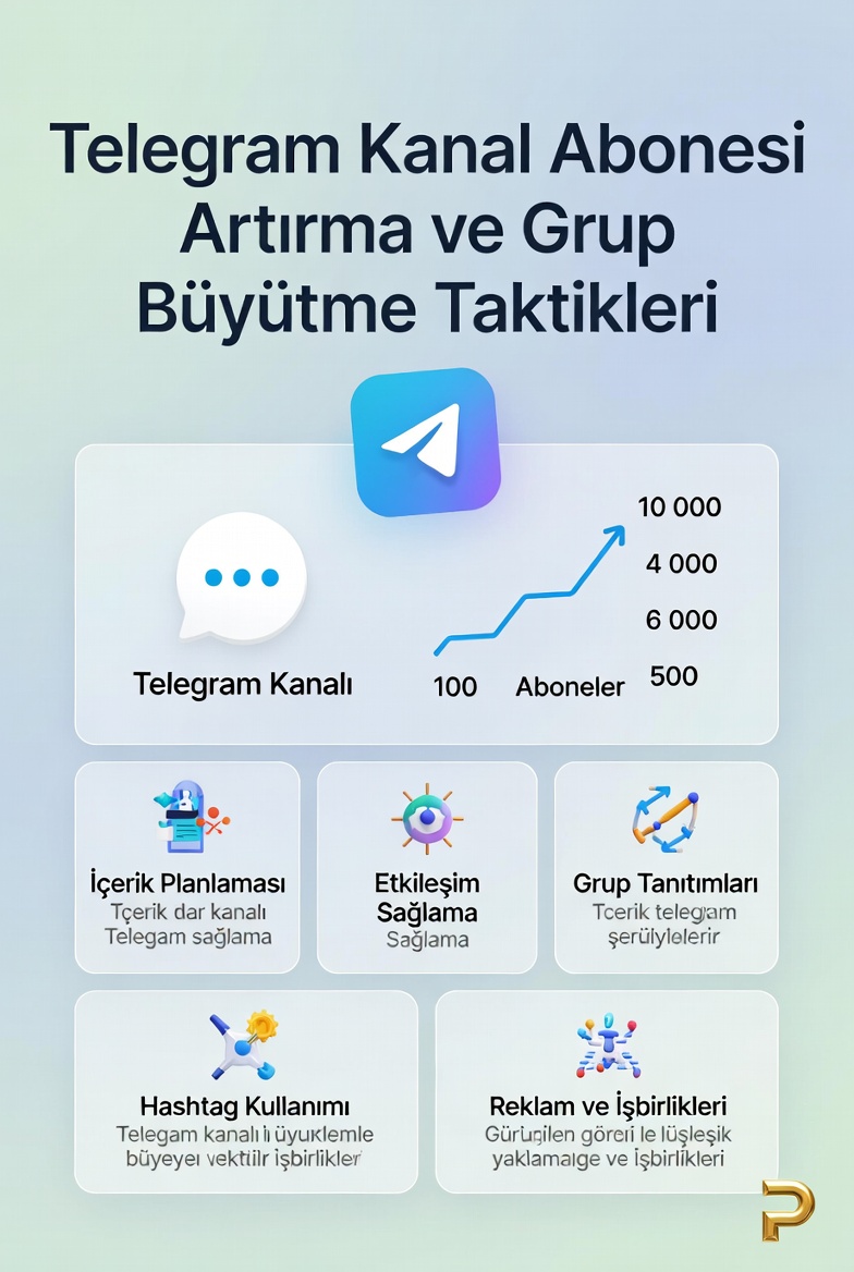 Telegram Kanal Abonesi Artırma ve Grup Büyütme Taktikleri